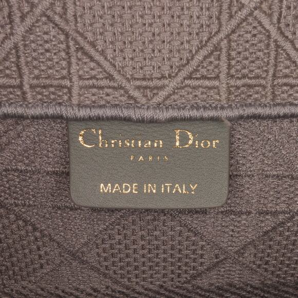 Dior Medium Cannage Embroidered Book Tote - Picture 7 of 9